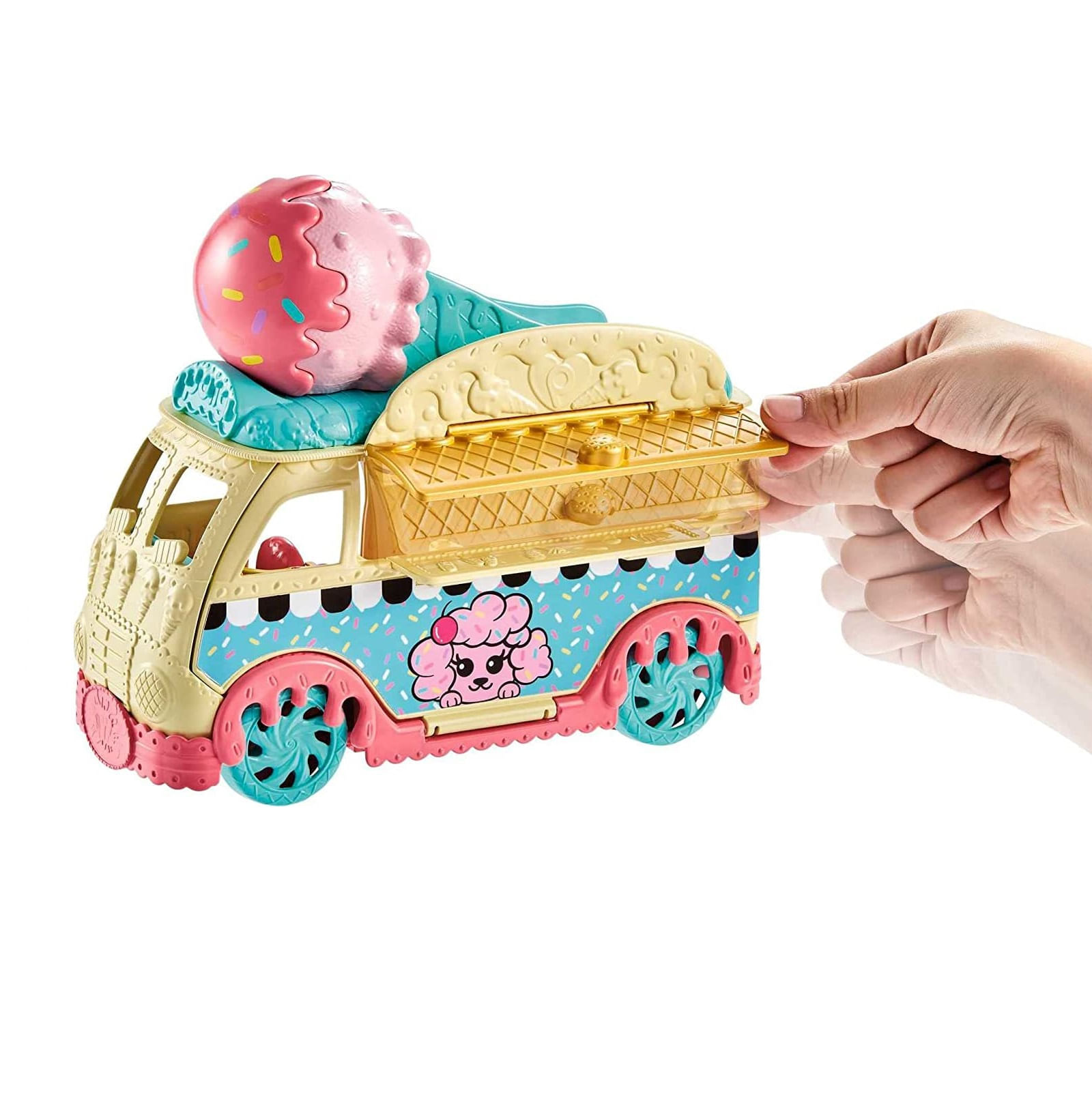 Boneca Polly Pocket Caminhão de Sorvetes - Mattel - PBKIDS Brinquedos
