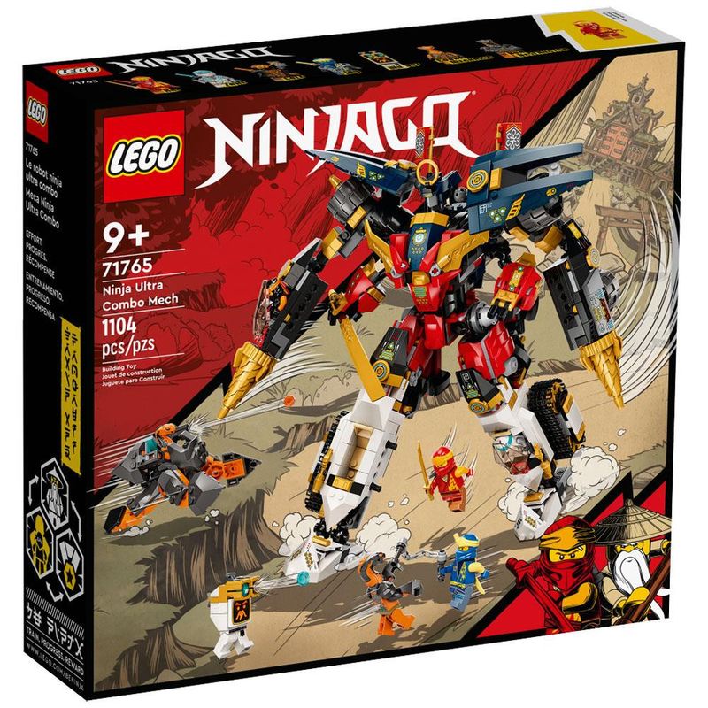 LEGO Ninjago: Robô Ninja Ultra Combo 71765 - 1104 Peças - Ri Happy