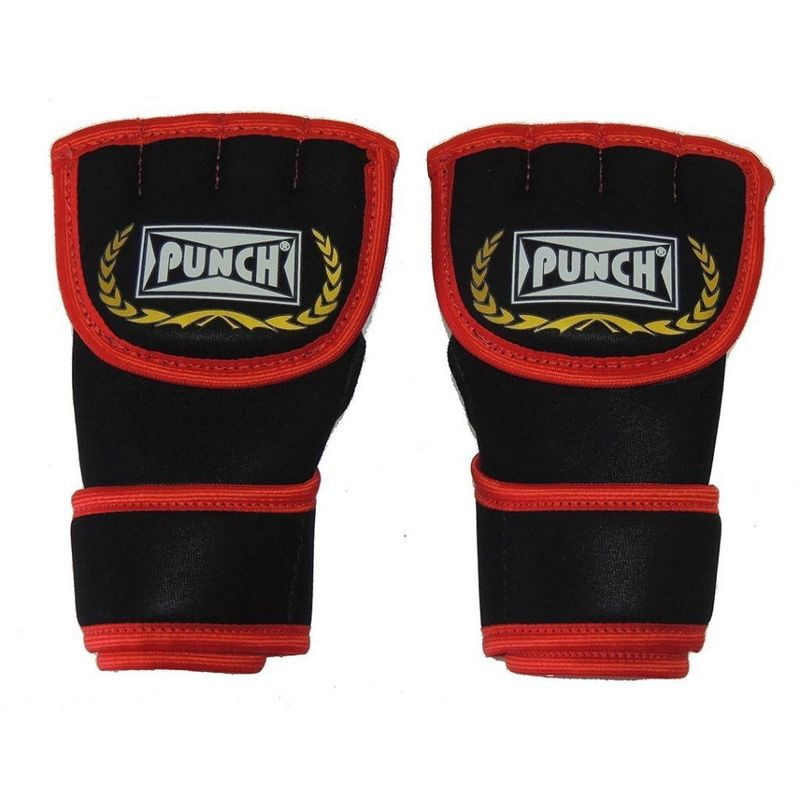 Luva-Esportiva---Punch---Gel-e-Neoprene---Preta-e-Vermelha---Tamanho-PP-0