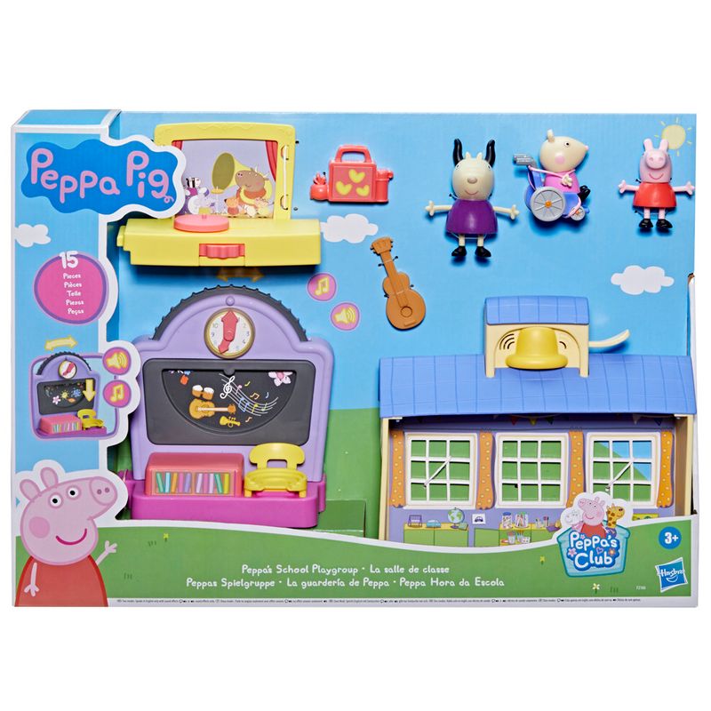 Conjunto-De-Figuras-E-Acessorios---Peppa-Pig---Hora-Da-Escola-Com-A-Peppa---Hasbro-2