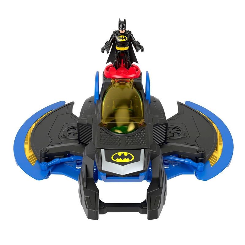 Conjunto Imaginext DC Super Friends Fisher-Price Batwing Lançador