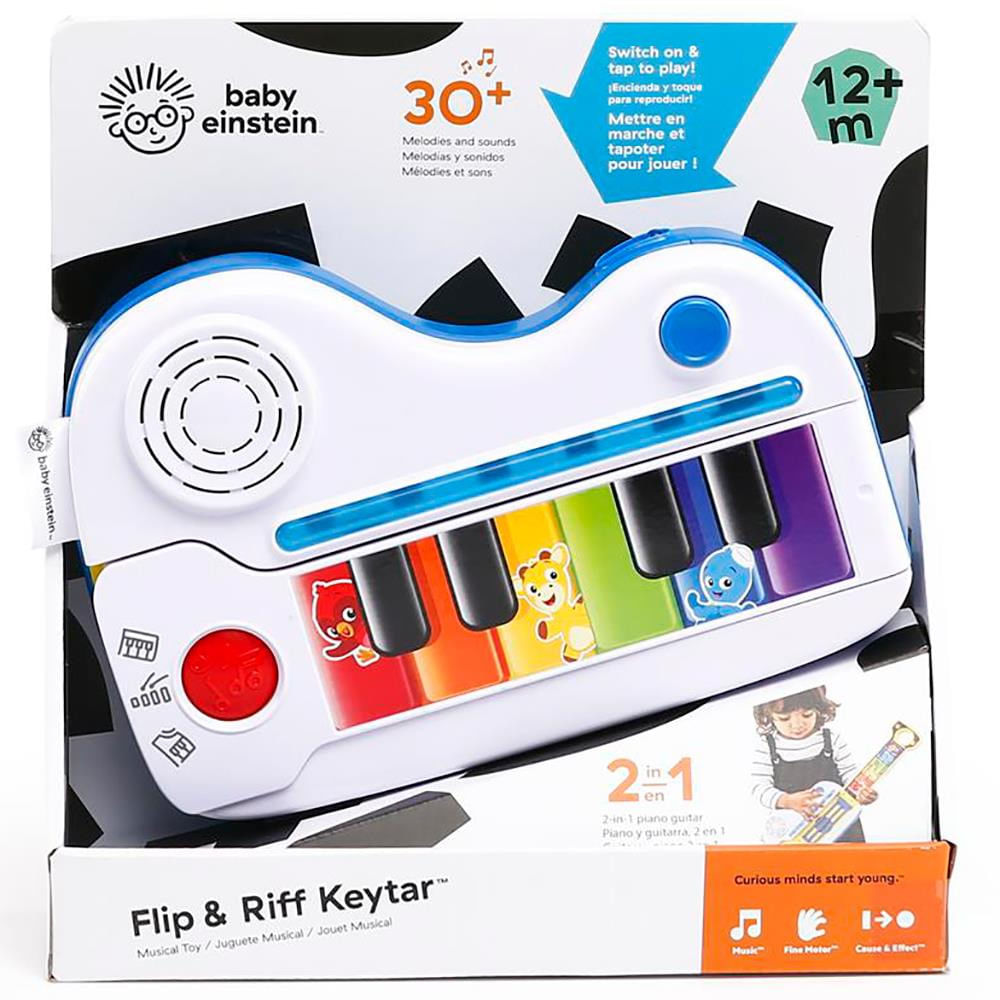Guitarra Musical Pianinho Flip e Riff Keytar Baby Einstein - Ri Happy