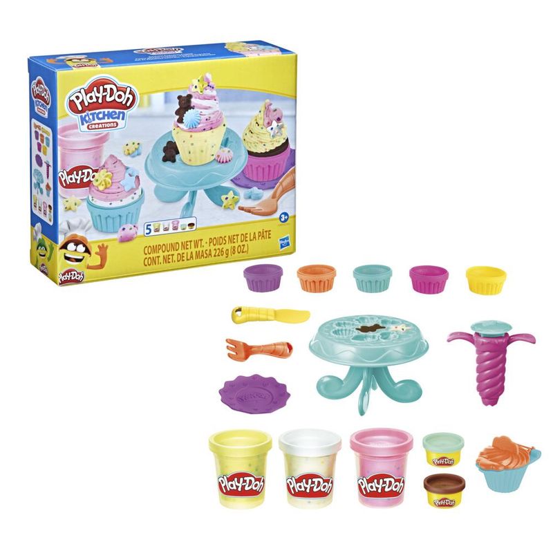 Conjunto-Massas-De-Modelar---Play-Doh-Kitchen-Creations---Cupcakes---05-Potes---Hasbro-2