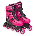 Patins-3-Rodas---37-40---Ajustavel---Barbie---Fun-Brinquedos-0