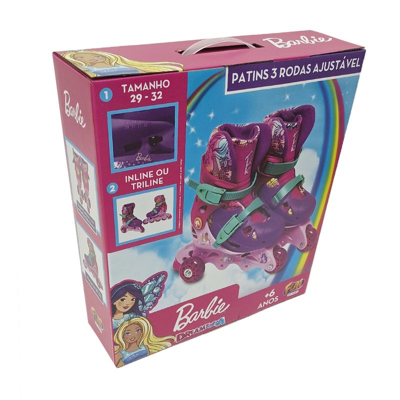 Patins---Barbie---Dreamtopia---Tamanho-29-a-32---Fun---Rosa-1