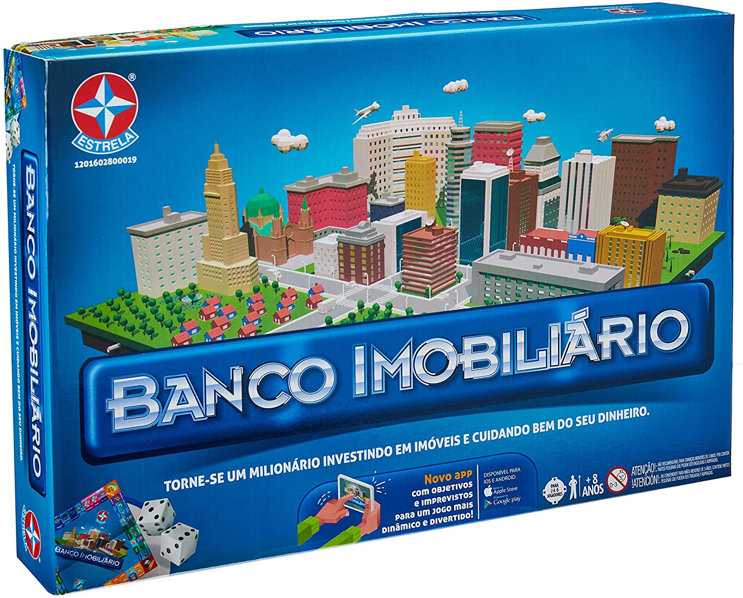 Jogo Banco Imobiliário - 2018 - Estrela