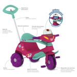 Triciclo---Velobaby-G2---Bandeirante---Passeio-e-Pedal---Feminino---Rosa-2