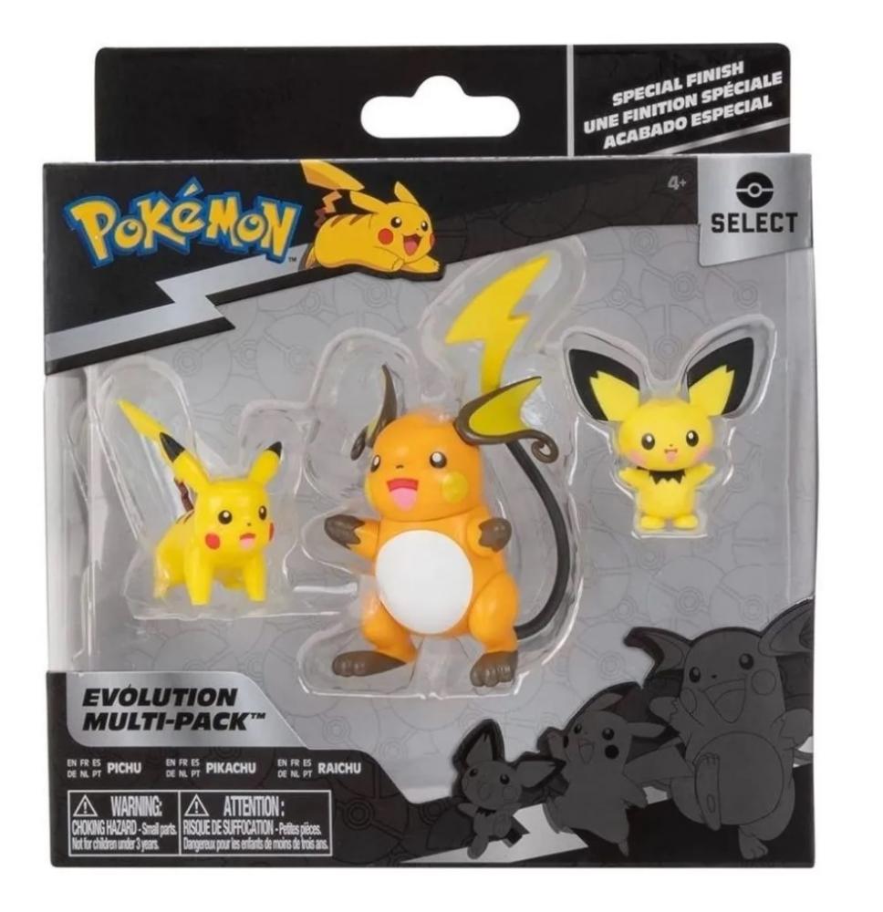 Kit Pokemon Pikachu e Totodile - Sunny Brinquedos - Alves Baby