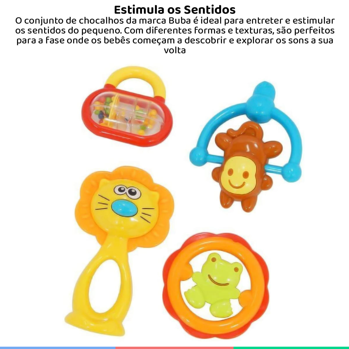 Brinquedos Bebe 0 A 3 Meses - Chocalhos E Móbiles Para Bebês