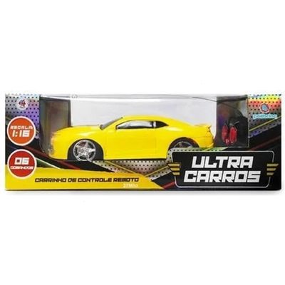 Carrinho Controle Remoto Esportivo Ultra Carros Brinquedo - Polibrinq