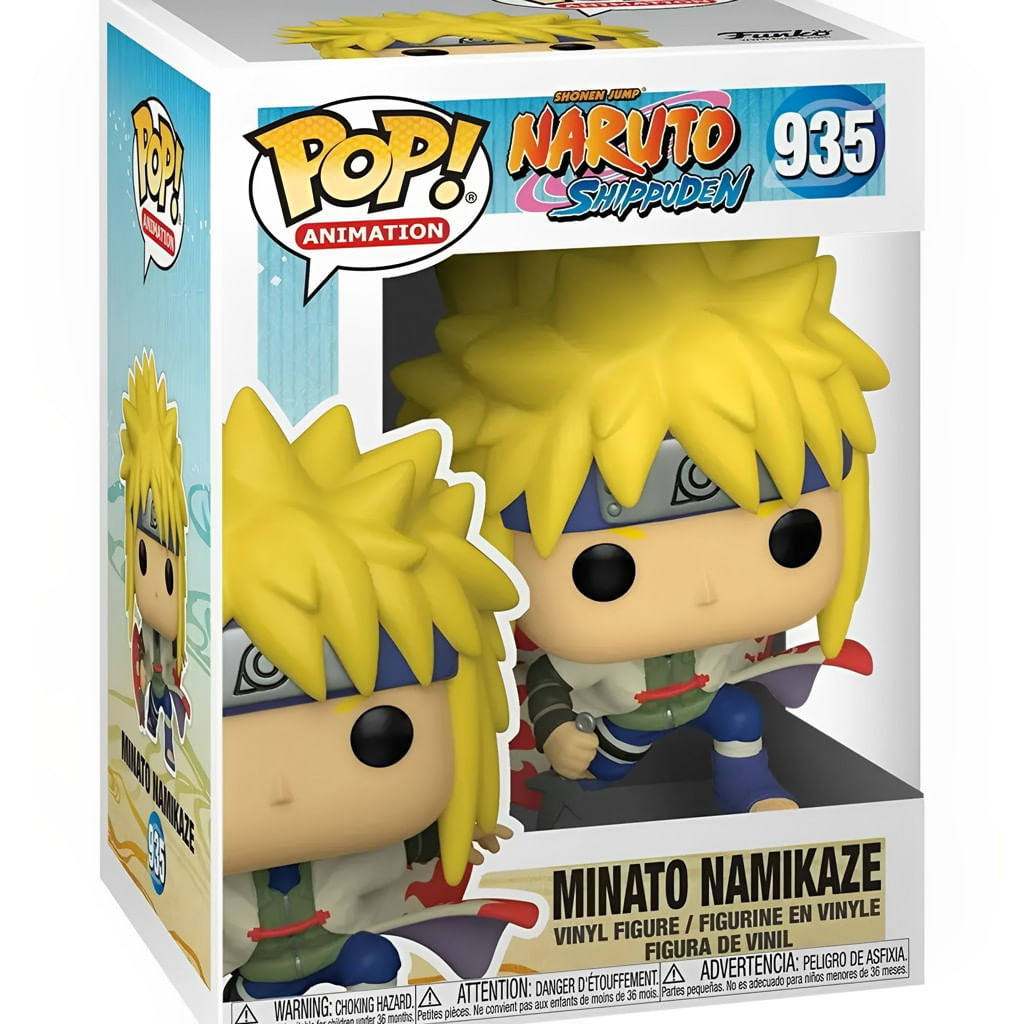 FIGURE NARUTO SHIPPUDEN - MINATO NAMIKAZE - QUARTO HOKAGE