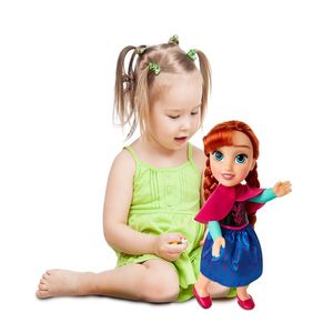 Boneca Frozen Anna Articulada Coleção Disney Grande 37 cm no Shoptime