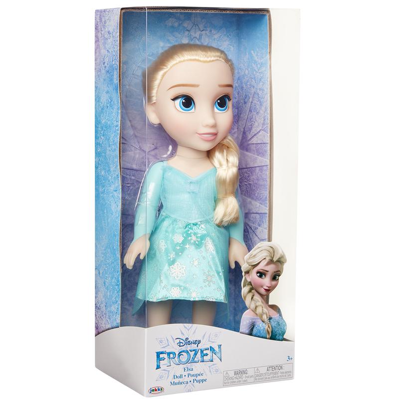 Boneca Elsa Frozen Gigante 55cm Articulada Roupas de Tecido Baby