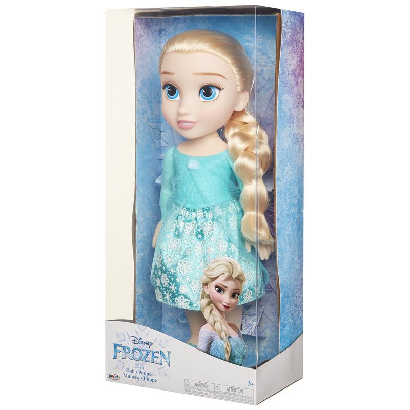 Boneca da Elsa Frozen Viagem Articulada Detalhes Delicados 37cm +De 3 Anos  Mimo Toys - 6485 - Distribuidora Tropical Santos