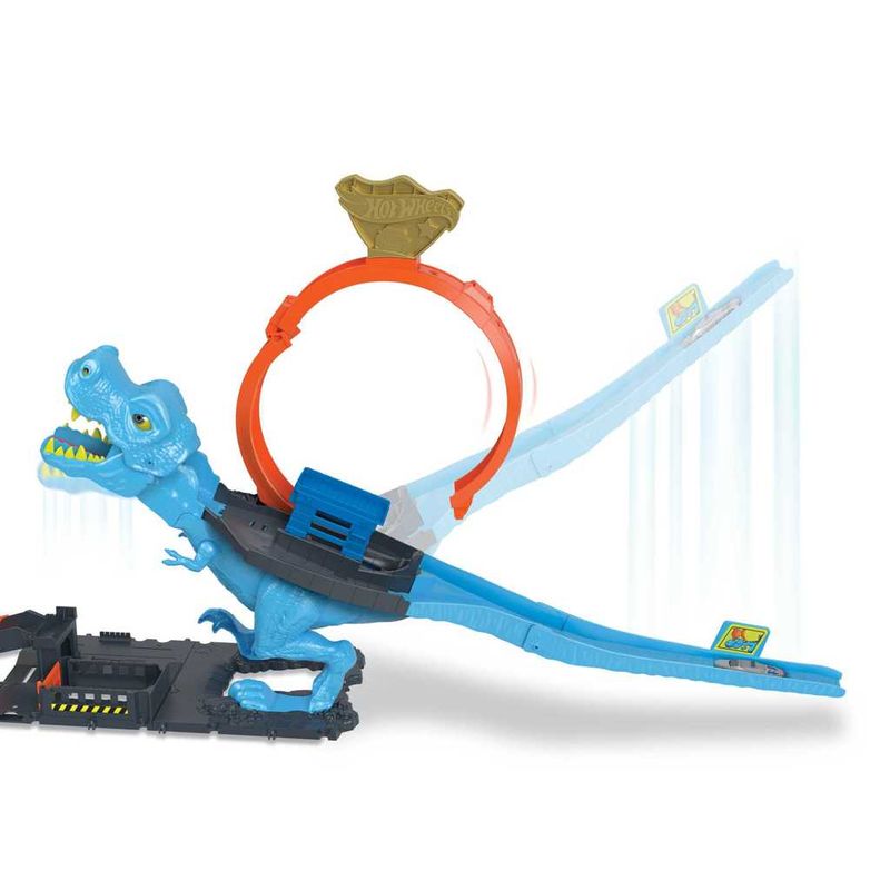 Pista-De-Corrida---Hot-Wheels-City---T-Rex-Devorador---Mattel-3