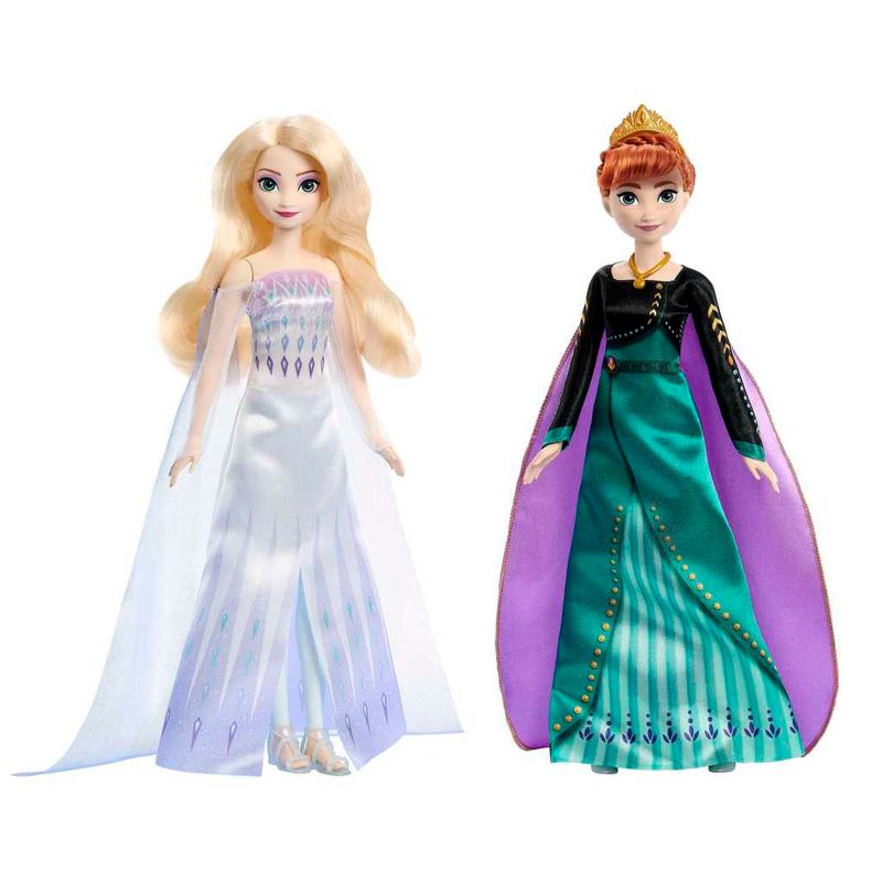 Bonecas Elsa e Anna especial de Natal frozen