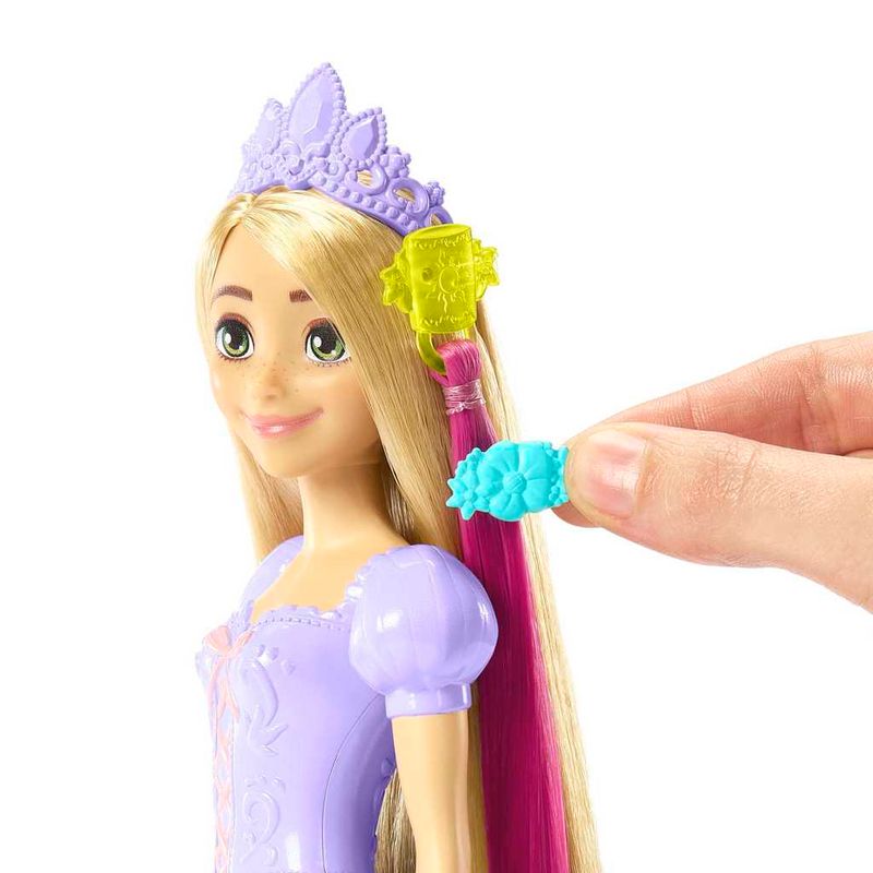 Boneca-com-Acessorios---Disney-Princesas---Rapunzel-Cabelo-de-Contos-de-Fadas---Mattel-5