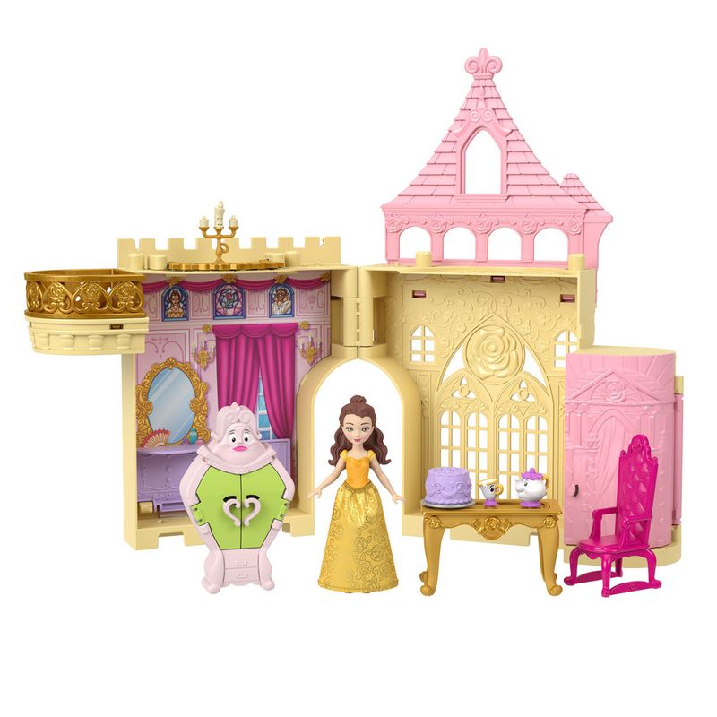 Playset---Disney-Princesas---Conjunto-Castelo-da-Bela---Mattel-1