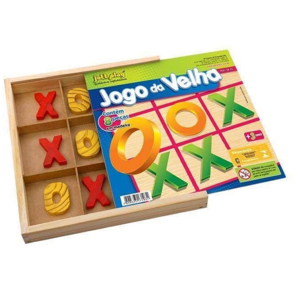 Jogo Da Velha Divertido Minha Escolinha - 10399 - Xalingo - Real Brinquedos