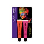 Conjunto-De-Maquiagem---Color-Make---Gel-Fluor-Para-Corpo-E-Cabelo---Laranja-E-Pink---Evora-0