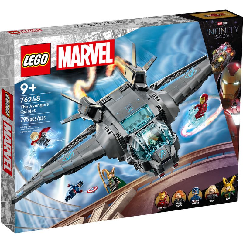 LEGO - Marvel Studios - The Infinity Saga - Quinjet Dos Vingadores - 76248