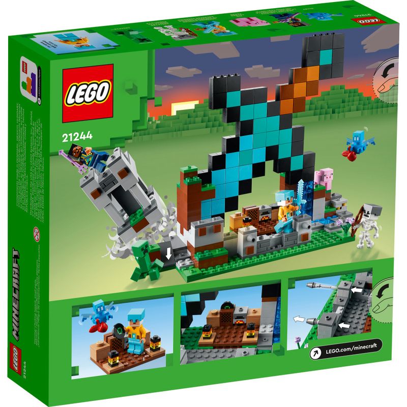 LEGO---Minecraft---O-Posto-Avancado-da-Espada----21244-2