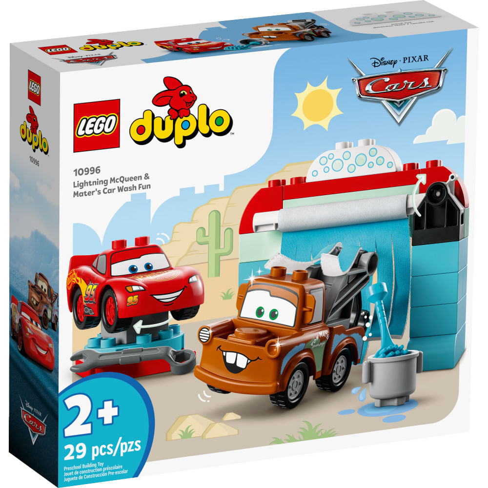 LEGO Duplo - Disney - Carros - Diversão no Lava-Jato com Relâmpago