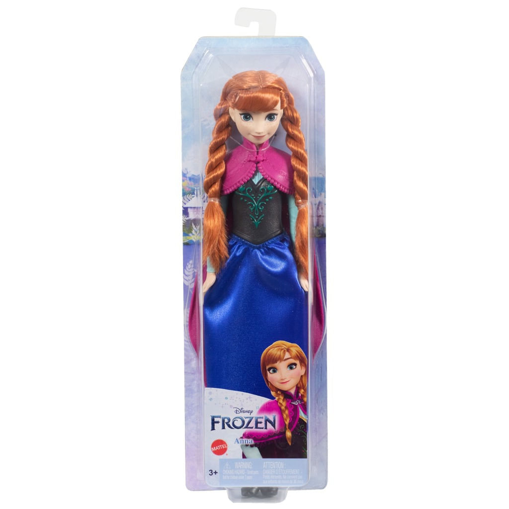 Boneca Frozen - Princesa Luxo Anna 35Cm C/Patins - MP Brinquedos