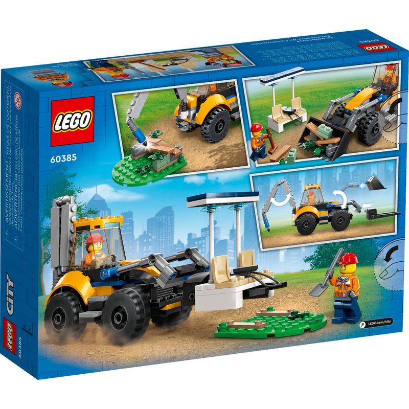 LEGO-City---Escavadeira-de-Construcao---60385-1