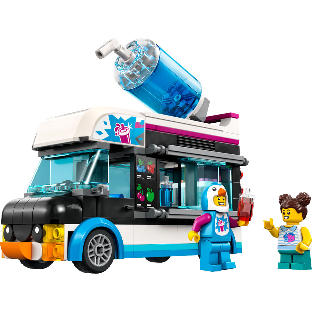 Confira LEGO City - Van de Raspadinha do Pinguim - 60384 - Rihappy