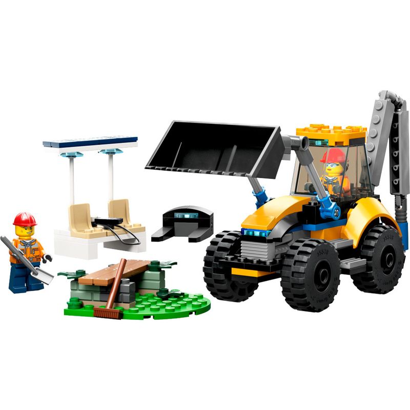 LEGO-City---Escavadeira-de-Construcao---60385-2