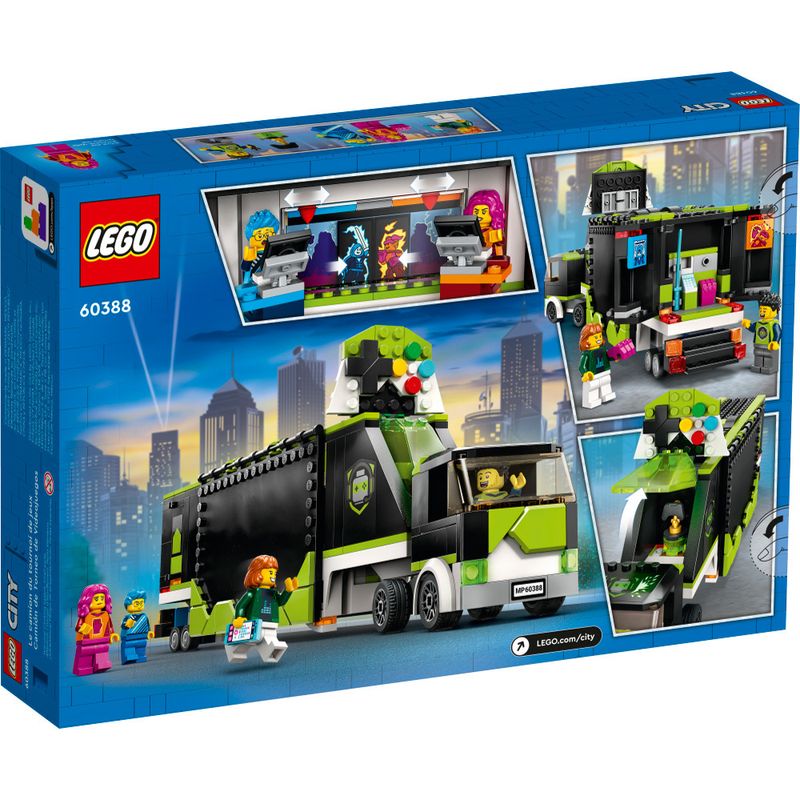 LEGO-City---Caminhao-de-Torneio-Gamer---60388-1