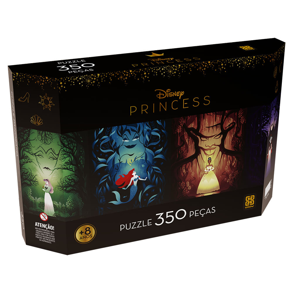 Quebra-cabeça Princesas da Disney 60 peças - Importados Lili