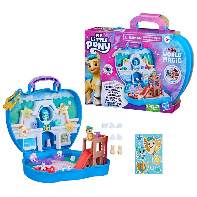Conjunto-de-Figuras-e-Acessorios---My-Little-Pony---World-Magic---Cantinho-dos-Bichinhos---Hasbro-1