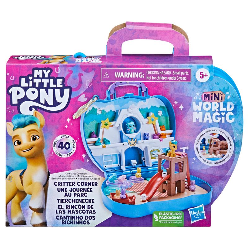 My Little Pony Mini World Magic Conheça o conjunto da coleção Minis com 22  figuras de pônei, brinquedo para crianças de 5 anos ou mais (exclusivo da  ) em Promoção na Americanas