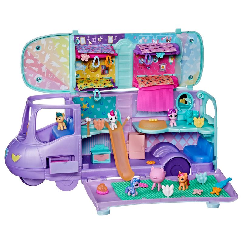 Conjunto-de-Mini-Figuras-e-Acessorios---My-Little-Pony---Mini-World-Magic---Trailer-Magico---Hasbro-0