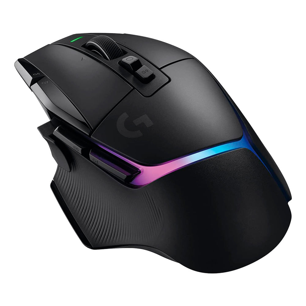 Mouse Gamer Sem Fio Logitech G502 X Plus RGB 25.600DPI Preto - 910