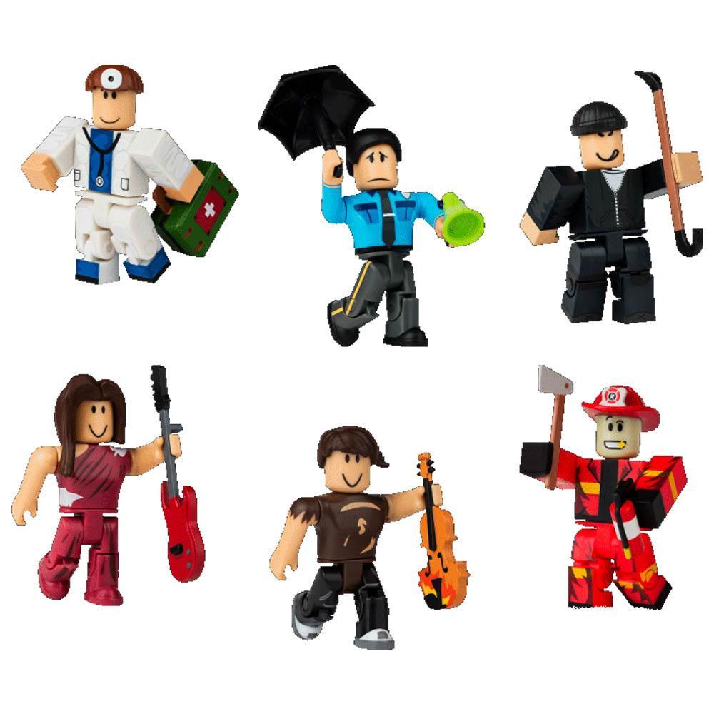 Kit com 8 personagem de montar miniatura roblox figurinhas