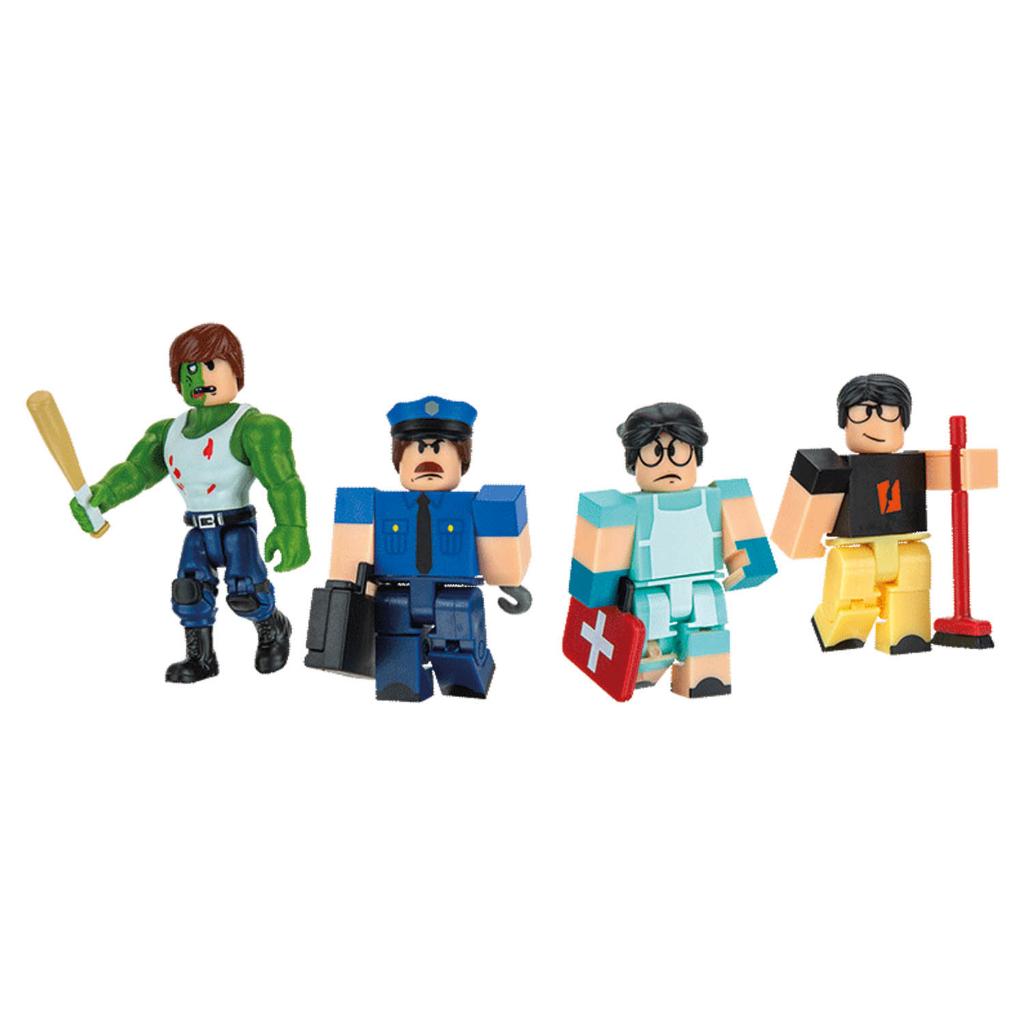 Personagens do jogo ROBLOX a partir das formas geométricas.