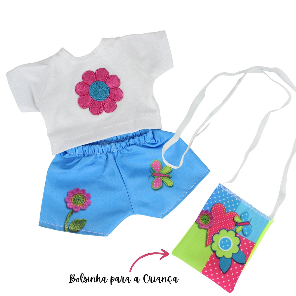 Novidade! Bolsinha para Boneca Baby Alive, Roupa Infantil para Menina Baby  Alive Nunca Usado 73078778