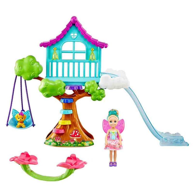Playset-e-Boneca---Barbie---Dreamtopia-Chelsea---Conjunto-Balanco-de-Nuvens---Mattel-0