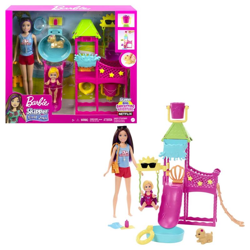 Boneca-com-Acessorios---Barbie---Skipper---Parque-Aquatico----Mattel-1
