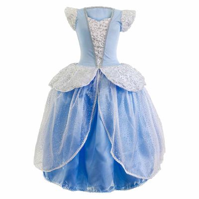 Vestido da Cinderela Luxo - Infantil