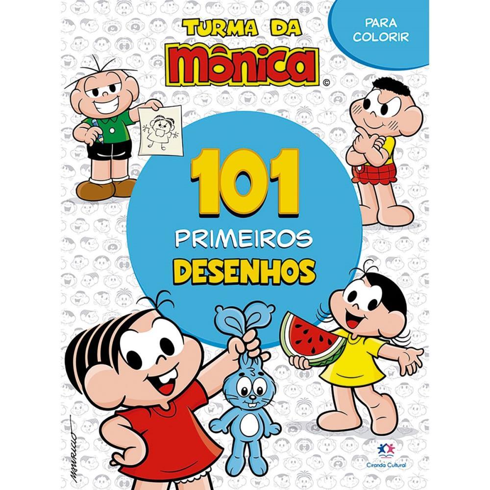 Turma Da Mônica - Livro Para Pintar - Mônica - Ri Happy