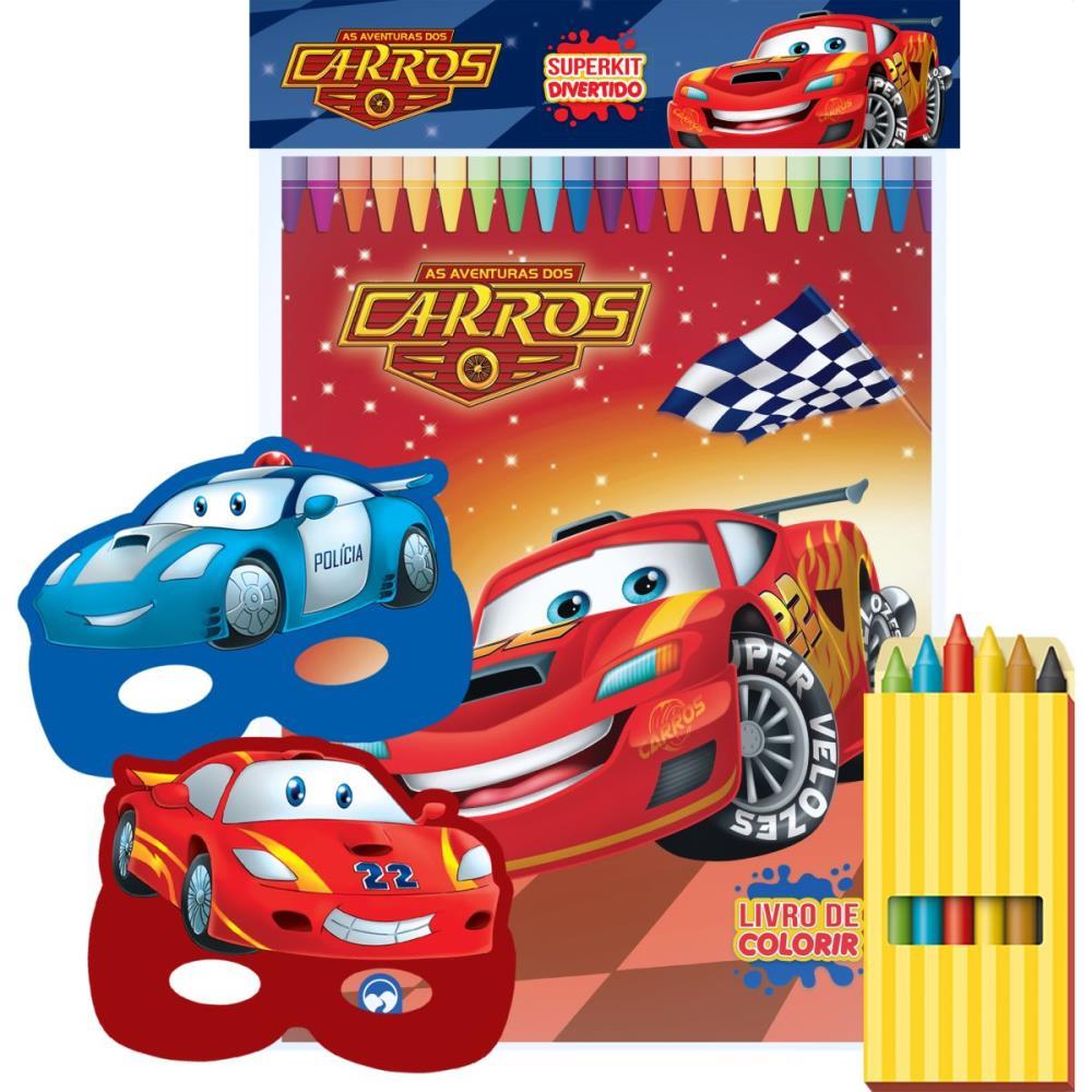 Livro - Ler e Colorir Carros 3 em Promoção na Americanas