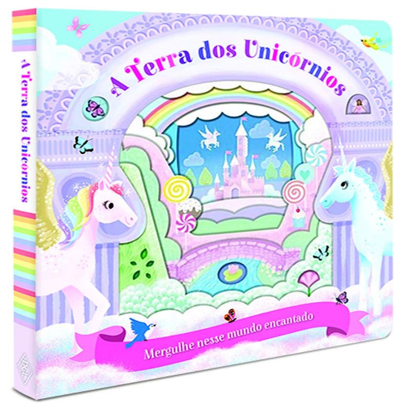 Livro-Infantil---A-Terra-dos-Unicornios---Mergulhe-Nesse-Mundo-Encantado---DCL--Editora