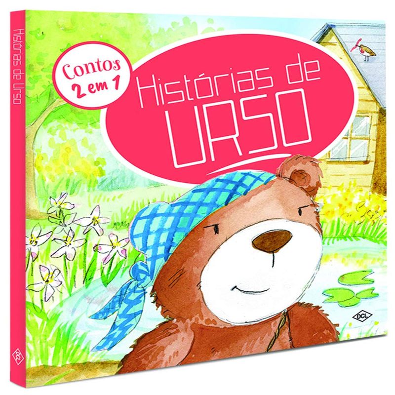 Livro-Infantil---Historias-de-Ursos---Contos-2-em-1---DCL-Editora