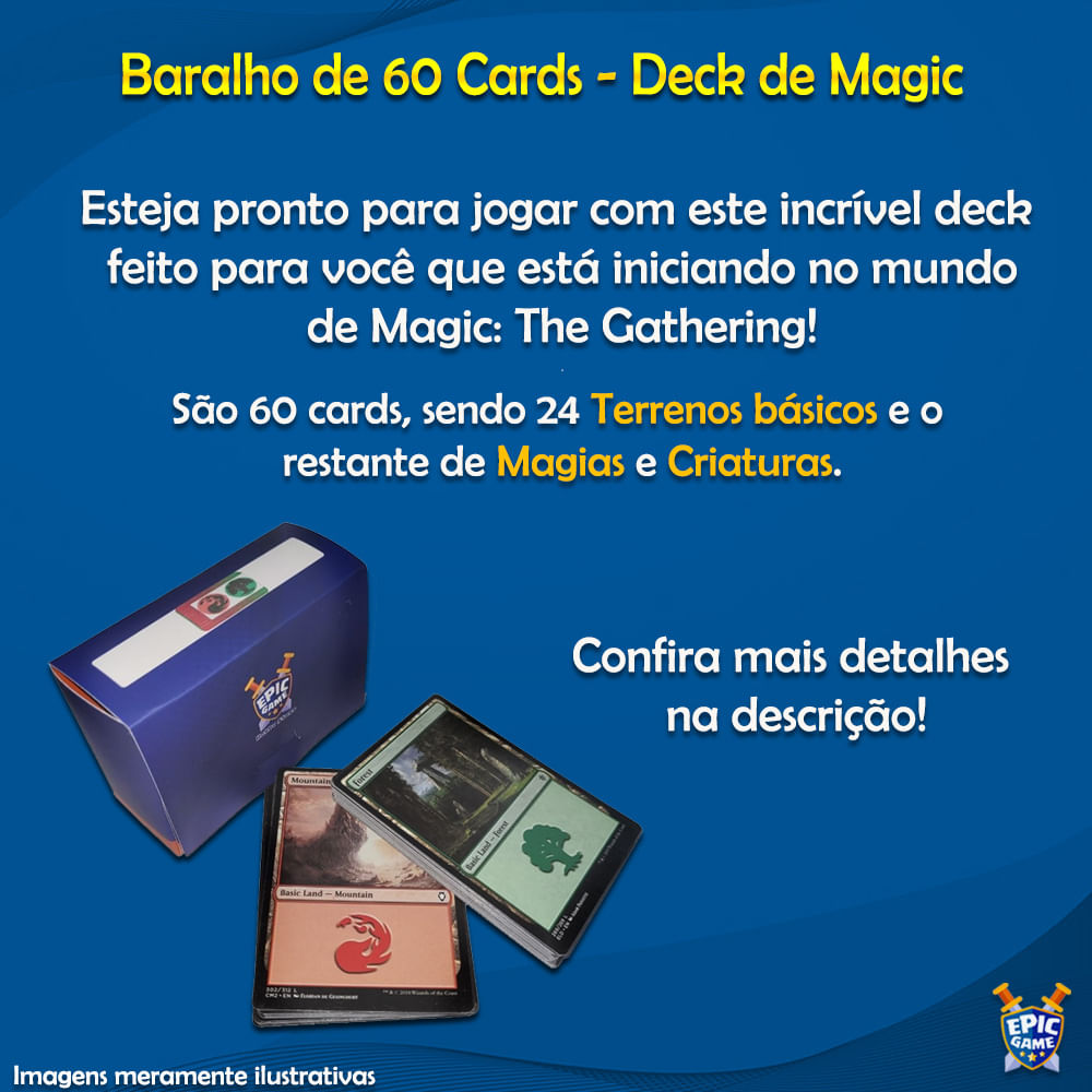 Figura meramente ilustrativa de uma das cartas do jogo Baralho