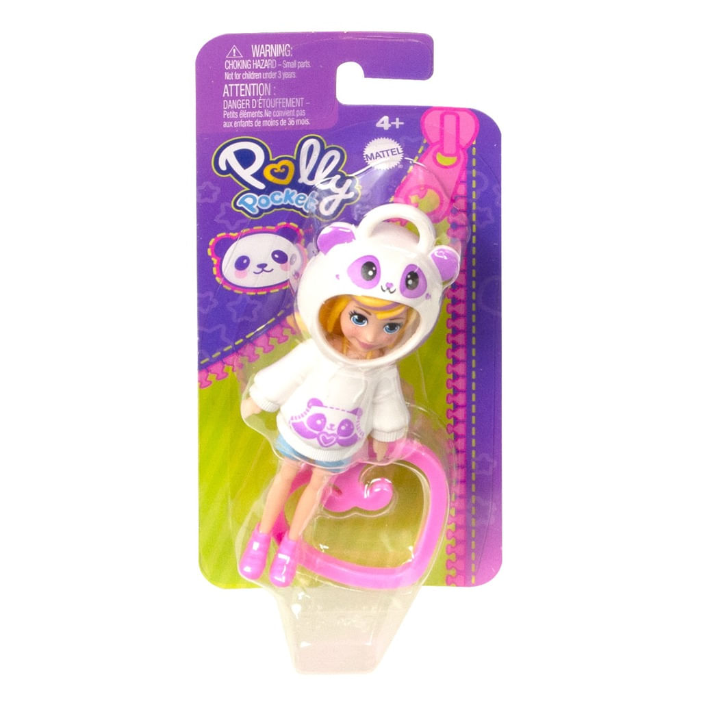 Boneca - Polly Pocket - Panda - Mattel - Ri Happy