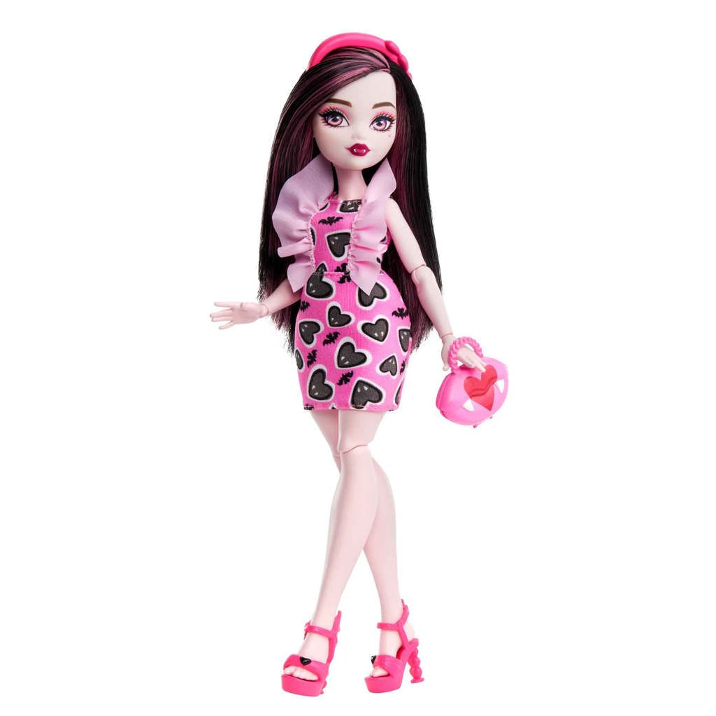 Boneca - Monster High - Draculaura - Pink - Mattel